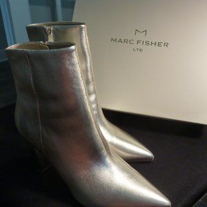 Marc Fisher Women's Boots, Gold, US Size 9.5
